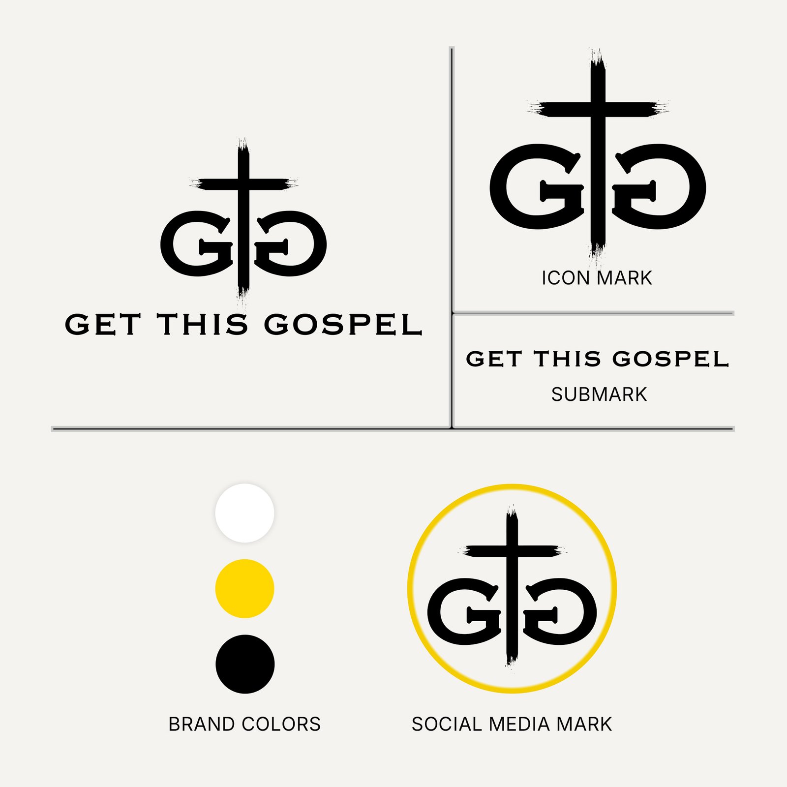 Logo + Social Mark System - Identity System