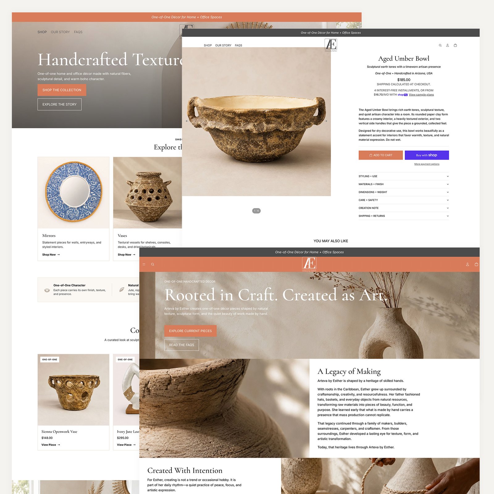 Shopify Product Presentation - E-Commerce Presence