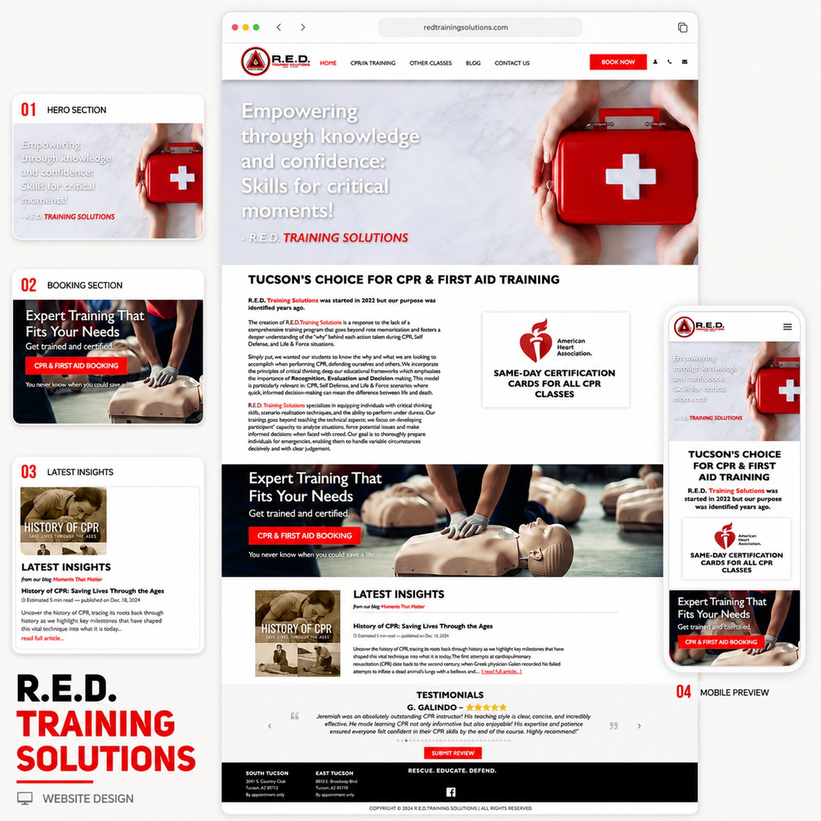 R.E.D. Training Solutions project preview
